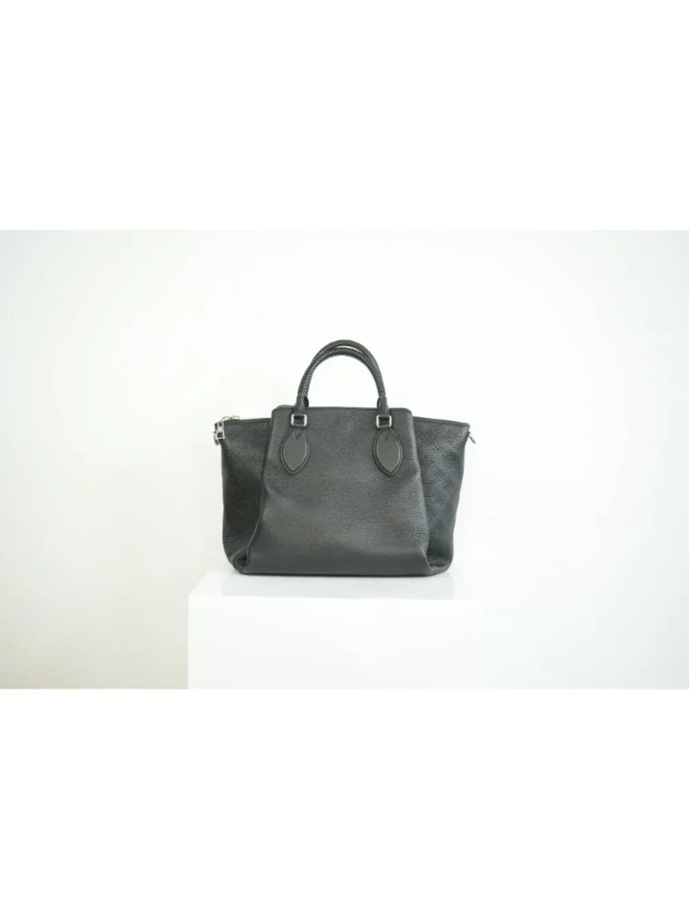 Louis Vuitton Black Monogram Mahina Haumea Perforated Calfskin Leather